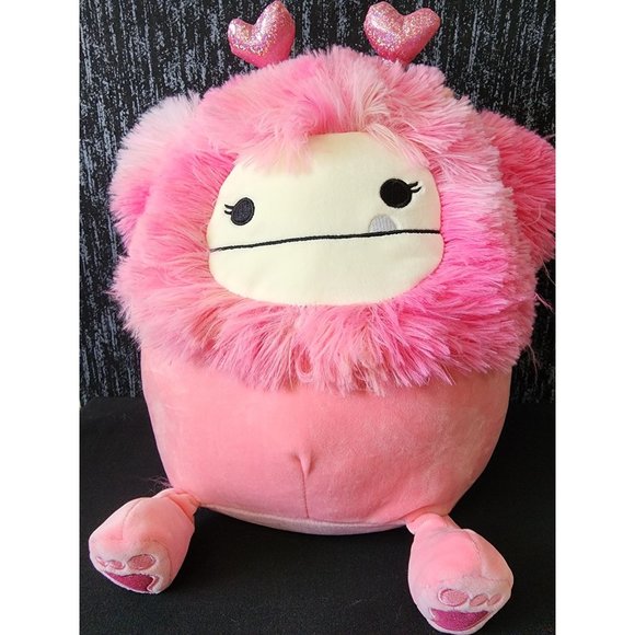Squishmallows Other - Squishmallows Yeti Bigfoot Caparinne Valentine 12 Inch